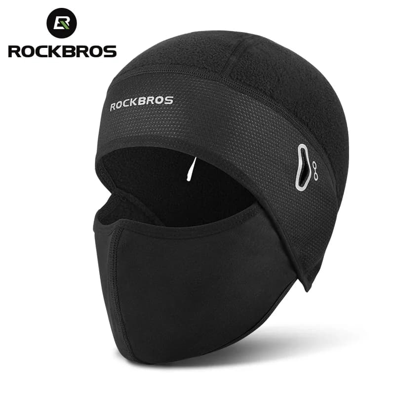 ผ้าคลุมหัว Balaclava ขนแกะฟลีซ กันลม ฤดูหนาว สำหรับปั่นจักรยาน
