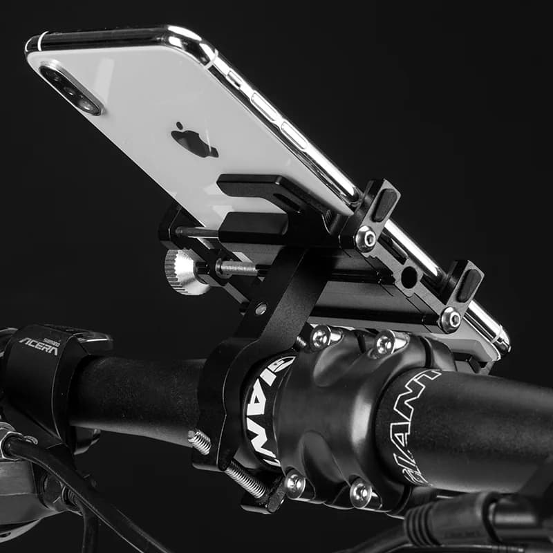 ขาจับโทรศัพท์อะลูมิเนียม หมุนได้ 360° ปรับระดับได้