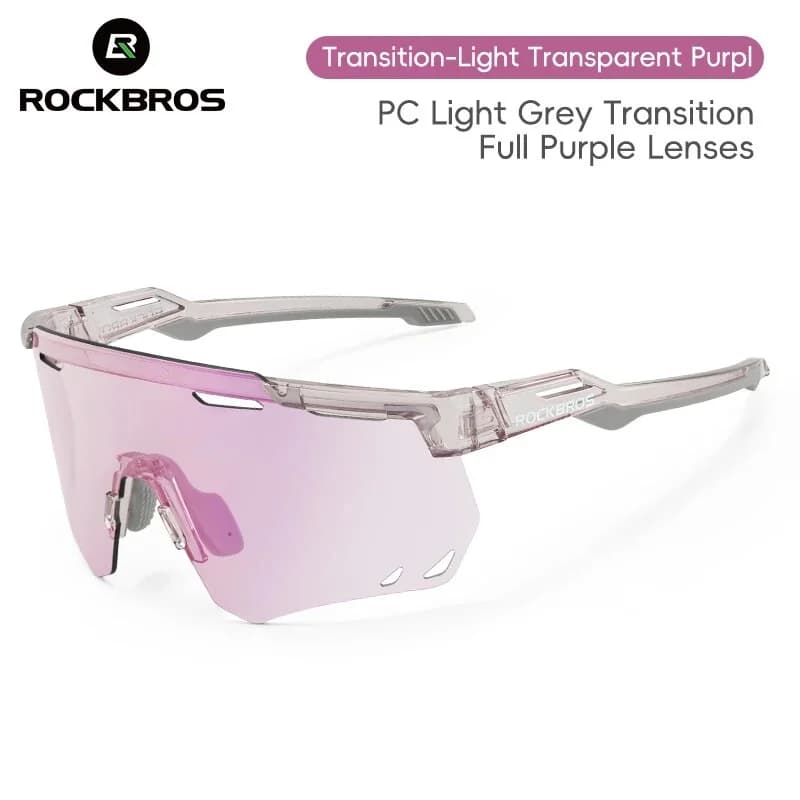 แว่นตาปั่นจักรยาน เลนส์เปลี่ยนสี/โพลาไรซ์ UV400
