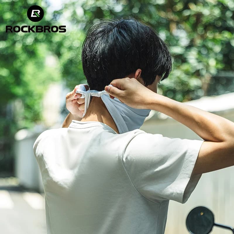 ผ้าพันคอจักรยานไอซ์ซิลค์ แห้งเร็ว ระบายอากาศดี