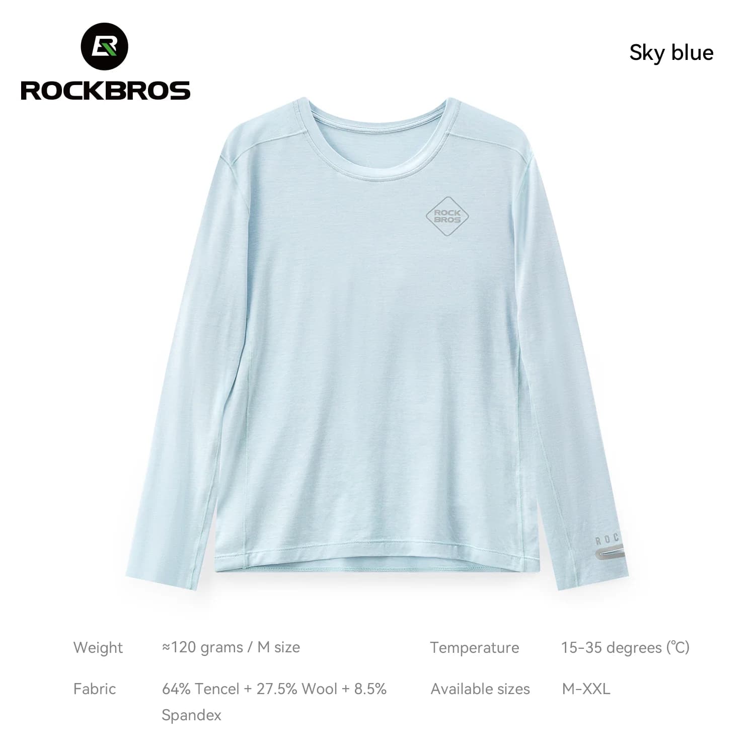 เสื้อปั่นจักรยานแขนยาว แห้งเร็ว ระบายอากาศดี